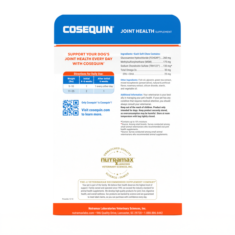 Cosequin® for Small Dogs Soft Chews